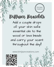 Load image into Gallery viewer, Silver Hematite Heart Diffuser Bracelet