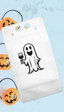 Load image into Gallery viewer, Adult Drink Pouch Halloween Ghost