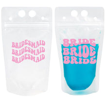 Load image into Gallery viewer, Adult Drink Pouch Bride & Bridesmaid