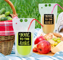 Load image into Gallery viewer, Adult Drink Pouch Gone to the Lake