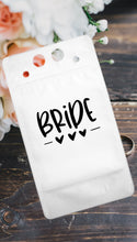 Load image into Gallery viewer, Adult Drink Pouch Bride & Bridesmaid