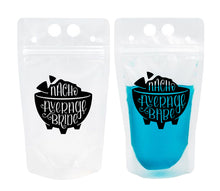 Load image into Gallery viewer, Adult Drink Pouch Nacho Average Bride & Babe