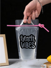 Load image into Gallery viewer, Adult Drink Pouch Beach Vibes
