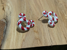 Load image into Gallery viewer, Mickey Red & White Wreath Stud Earrings