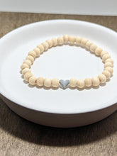 Load image into Gallery viewer, Silver Heart Diffuser Bracelet