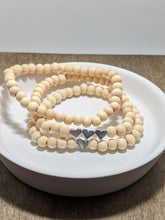 Load image into Gallery viewer, Silver Heart Diffuser Bracelet