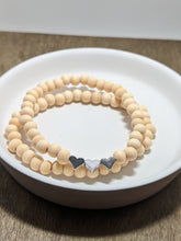 Load image into Gallery viewer, Silver Heart Diffuser Bracelet