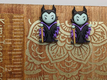 Load image into Gallery viewer, Maleficent Stud Earring