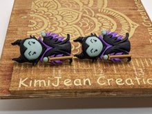 Load image into Gallery viewer, Maleficent Stud Earring