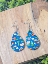 Load image into Gallery viewer, Toy Story Wood Teardrop earrings