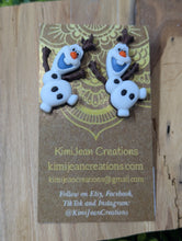 Load image into Gallery viewer, Olaf Hands Up Stud Earrings