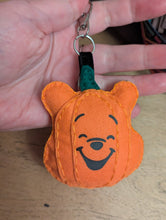 Load image into Gallery viewer, Hunny Bear Pumpkin Bag Charm