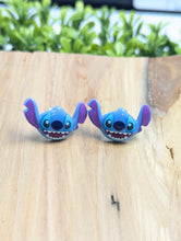 Load image into Gallery viewer, Stitch Face Stud Earring