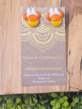 Load image into Gallery viewer, Minnie Mouse Candy Corn Stud