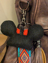 Load image into Gallery viewer, Mrs. Mouse Ear Hat Bag Charm
