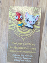 Load image into Gallery viewer, Pua & Hei Hei Stud Earrings