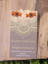 Load image into Gallery viewer, Mickey Orange Candy Stud Earring