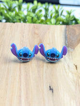 Load image into Gallery viewer, Stitch Face Stud Earring