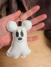 Load image into Gallery viewer, Mr. Mouse Ghostie Bag Charm
