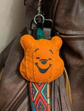 Load image into Gallery viewer, Hunny Bear Pumpkin Bag Charm