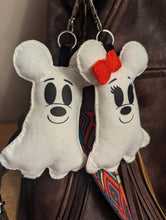 Load image into Gallery viewer, Mr. Mouse Ghostie Bag Charm