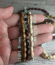 Load image into Gallery viewer, Dog Mom Diffuser Wood Bracelet Set