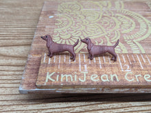 Load image into Gallery viewer, Dachshund Stud Earrings