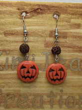 Load image into Gallery viewer, Pumpkin Diffuser Earrings