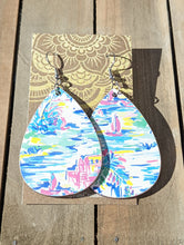 Load image into Gallery viewer, Lilly Inspired Nautical Earrings