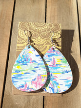 Load image into Gallery viewer, Lilly Inspired Nautical Earrings