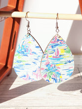 Load image into Gallery viewer, Lilly Inspired Nautical Earrings