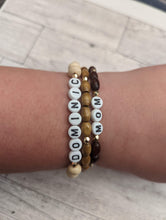 Load image into Gallery viewer, Mom Wood Diffuser Bracelet Set