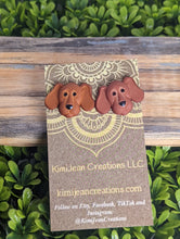 Load image into Gallery viewer, Irish Setter Dog Stud Earrings