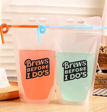 Load image into Gallery viewer, Adult Drink Pouch Brews before I Do's Bridal Party