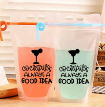 Load image into Gallery viewer, Adult Drink Pouch Cocktails always a good idea