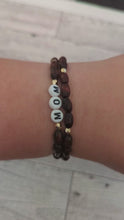 Load and play video in Gallery viewer, Mom Wood Diffuser Bracelet Set
