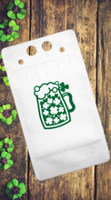 Load image into Gallery viewer, Adult Drink Pouch St. Patrick&#39;s Day Pint
