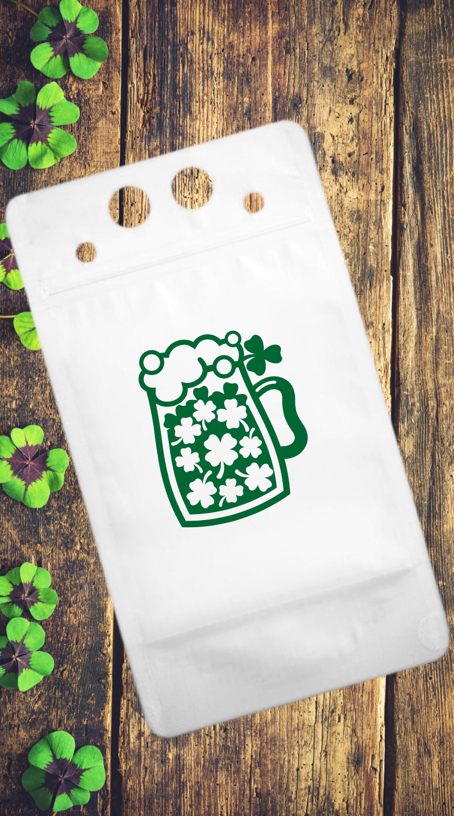 Adult Drink Pouch St. Patrick's Day Pint