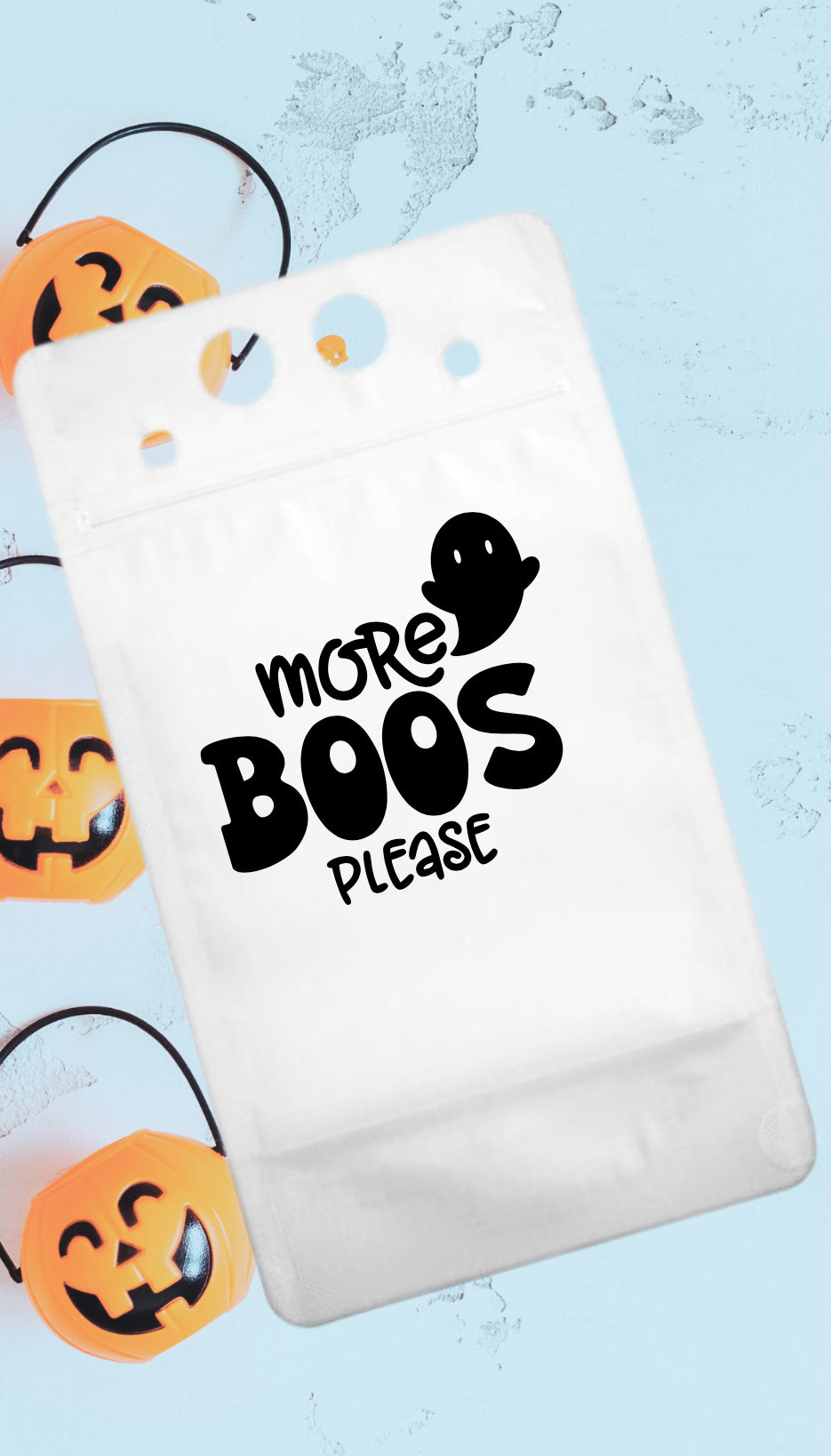 Adult Drink Pouch Halloween More boos please