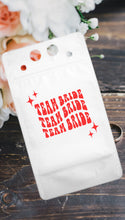 Load image into Gallery viewer, Adult Drink Pouch Bride &amp; Team Bride
