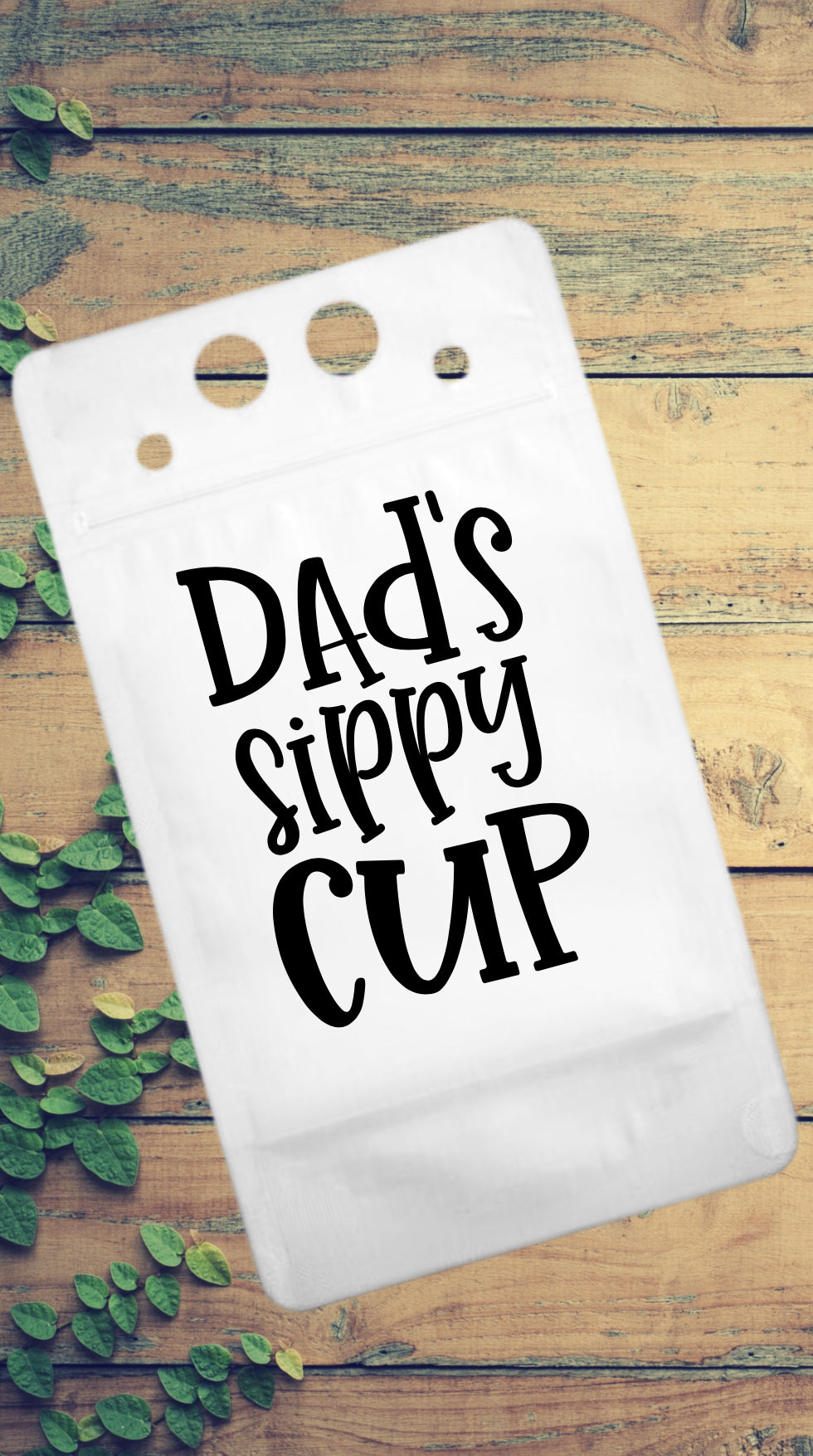 Adult Drink Pouch Dad’s sippy cup