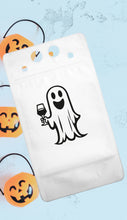 Load image into Gallery viewer, Adult Drink Pouch Halloween Ghost

