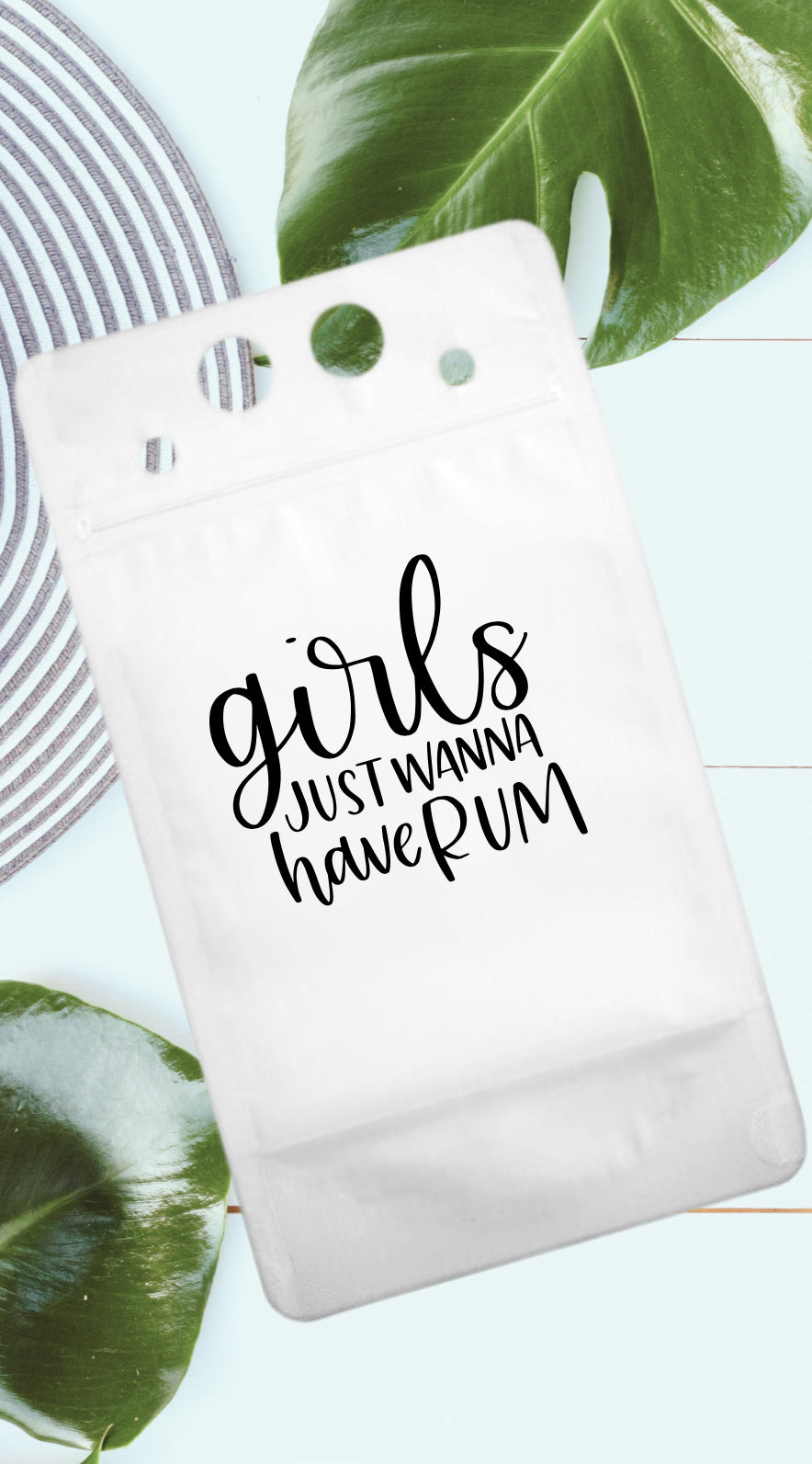 Adult Drink Pouch Girls just wanna have run