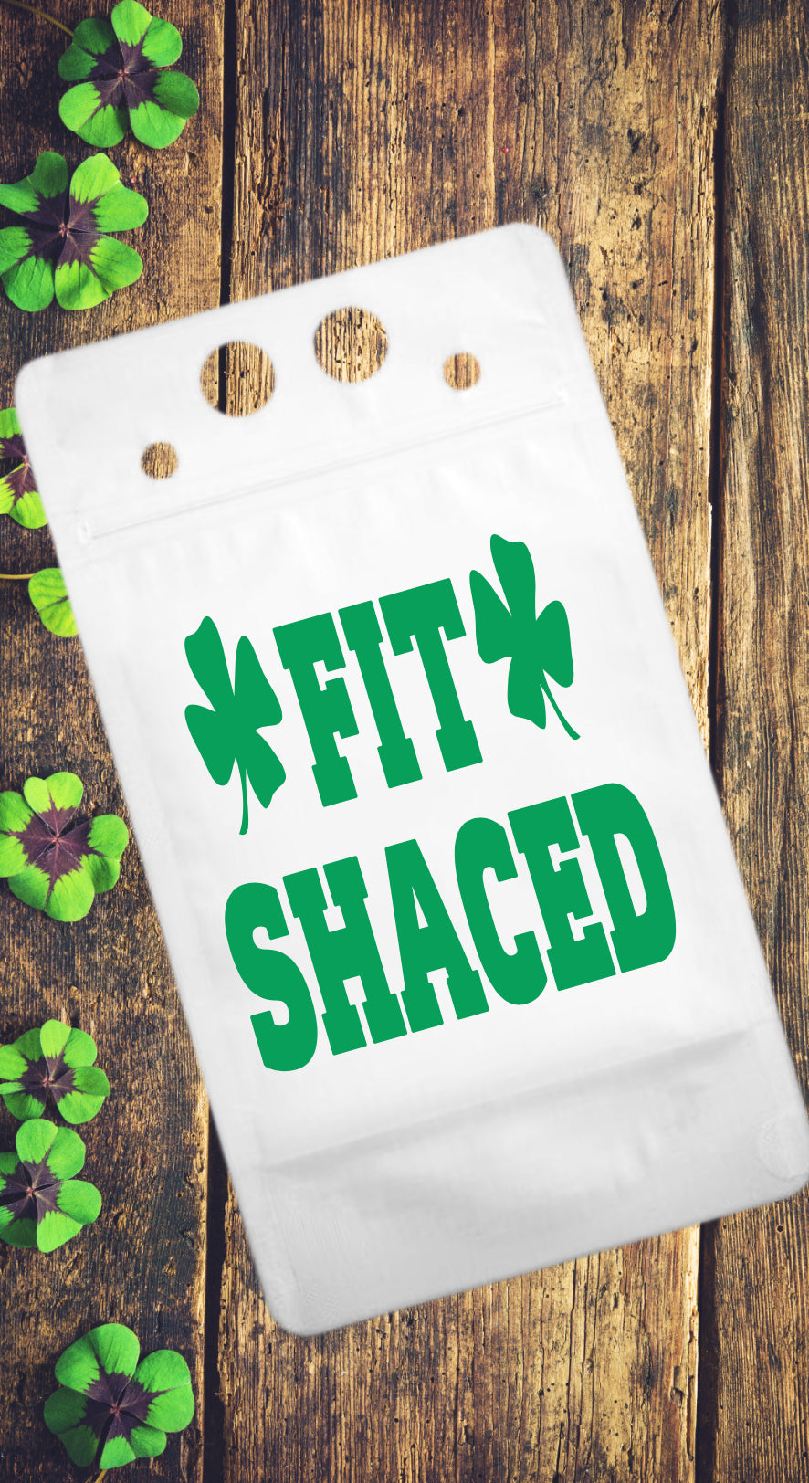 Adult Drink Pouch St. Patrick's Day Fit Shaced