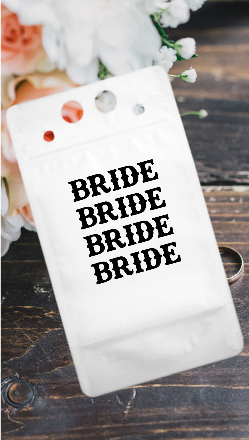 Adult Drink Pouch Bride