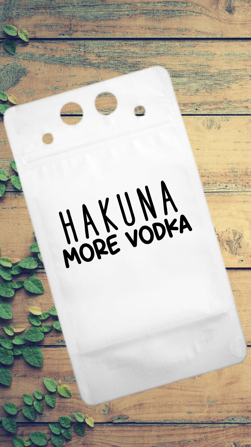 Adult Drink Pouch Hakuna More Vodka