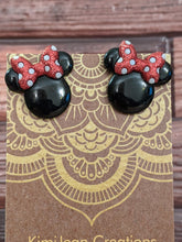 Load image into Gallery viewer, Minnie Sparkle Stud Earrings
