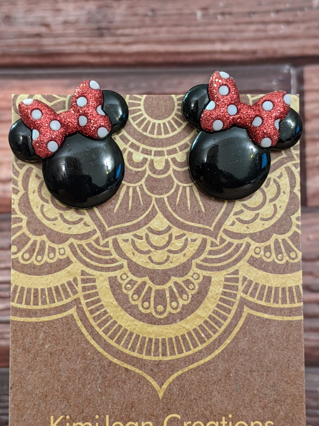 Minnie Sparkle Stud Earrings
