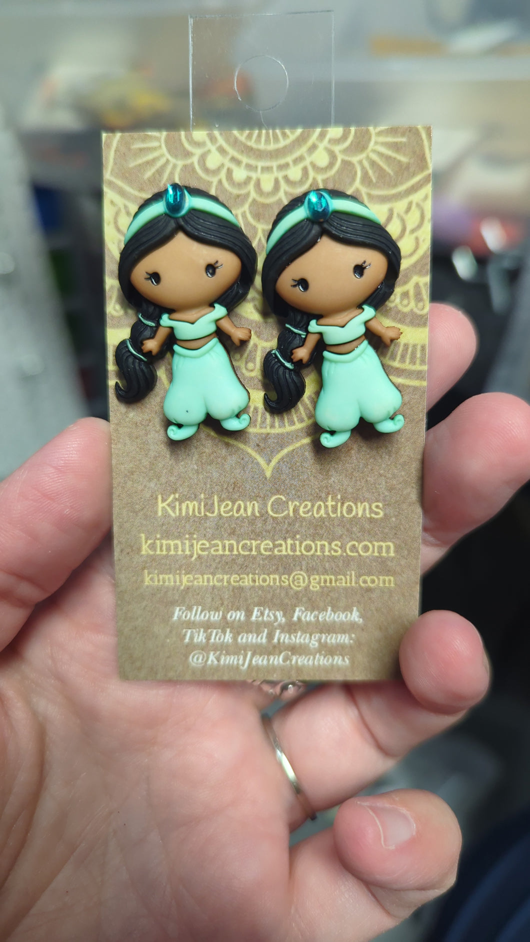 Jasmine Stud Earrings