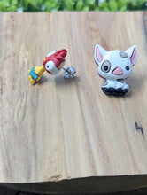 Load image into Gallery viewer, Pua &amp; Hei Hei Stud Earrings
